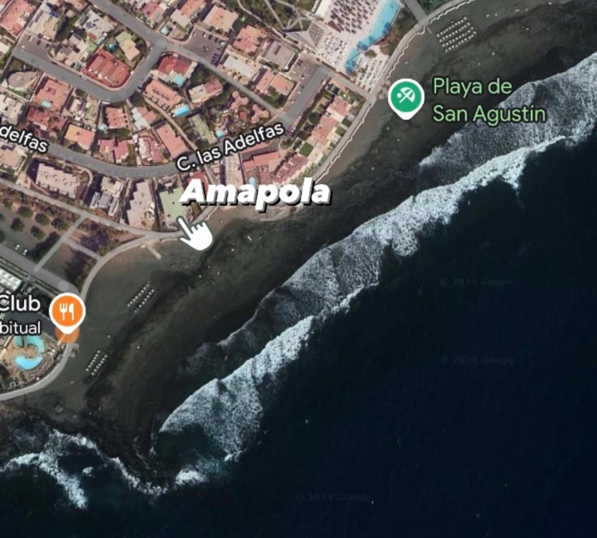 Amapola Ocean - Recien Reformado, Frente Al Mar Appartement San Agustín Buitenkant foto